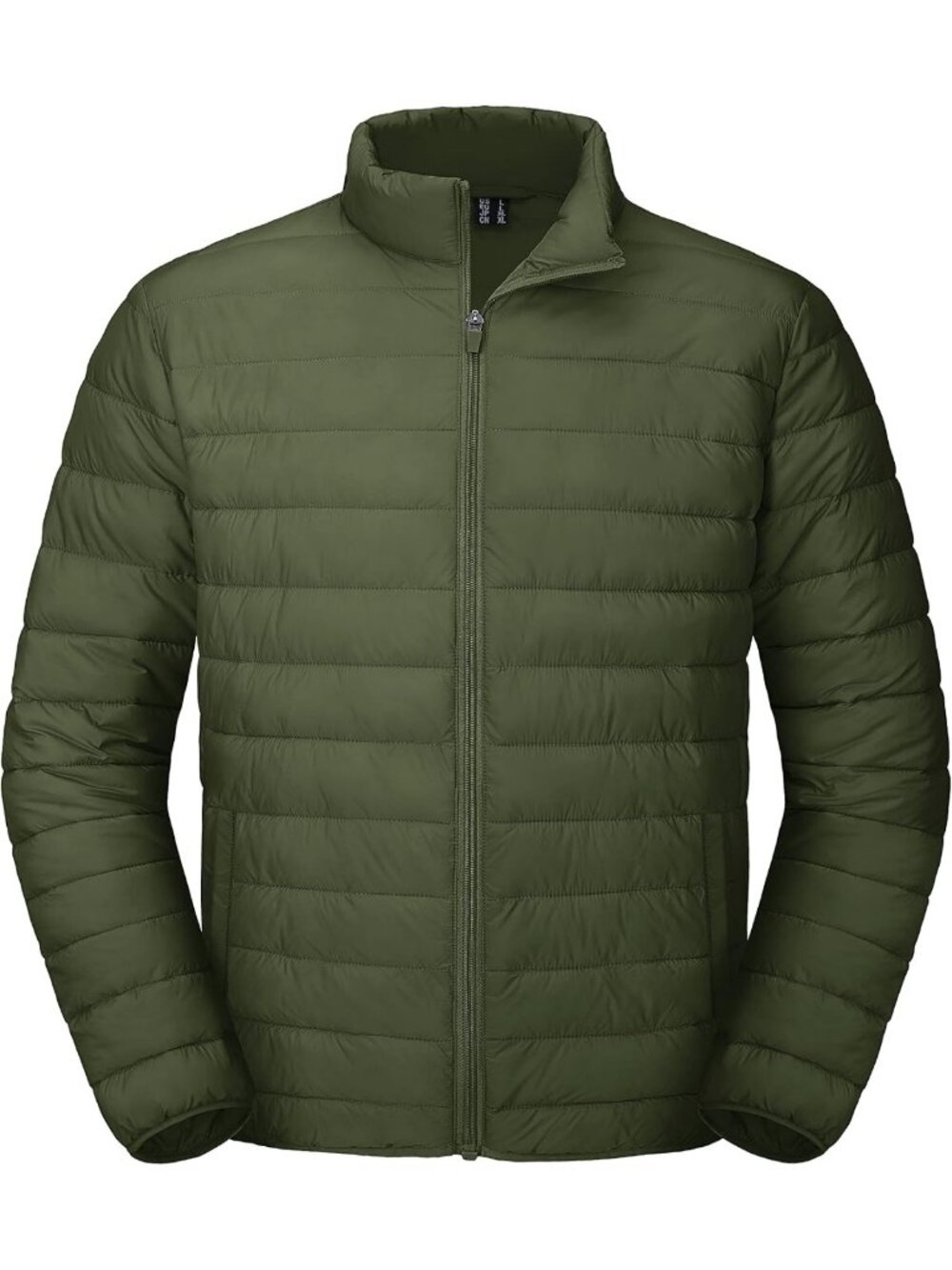 Lightweight Men's Puffer Jacket - Warm, Water-Repellent, Windproof Insulated